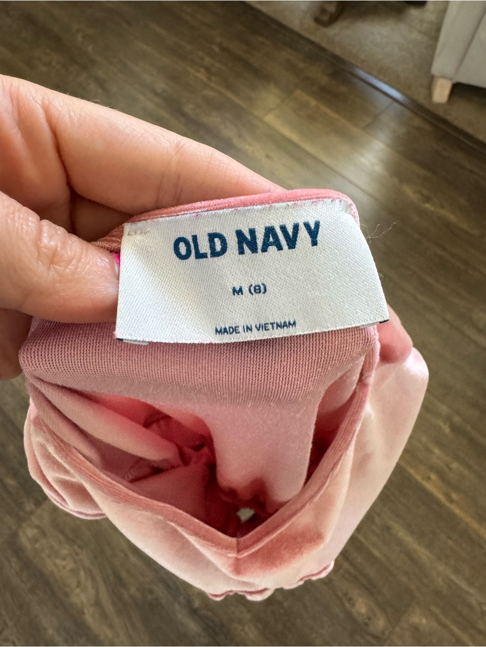 SET OF 2 Girls Size 8 Old Navy Dress Bundle Pink Velvet + Denim Shirt Dress - Picture 9 of 9